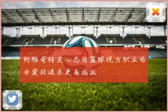 约维奇转变心态将篮球视为职业而非爱好追求更高成就